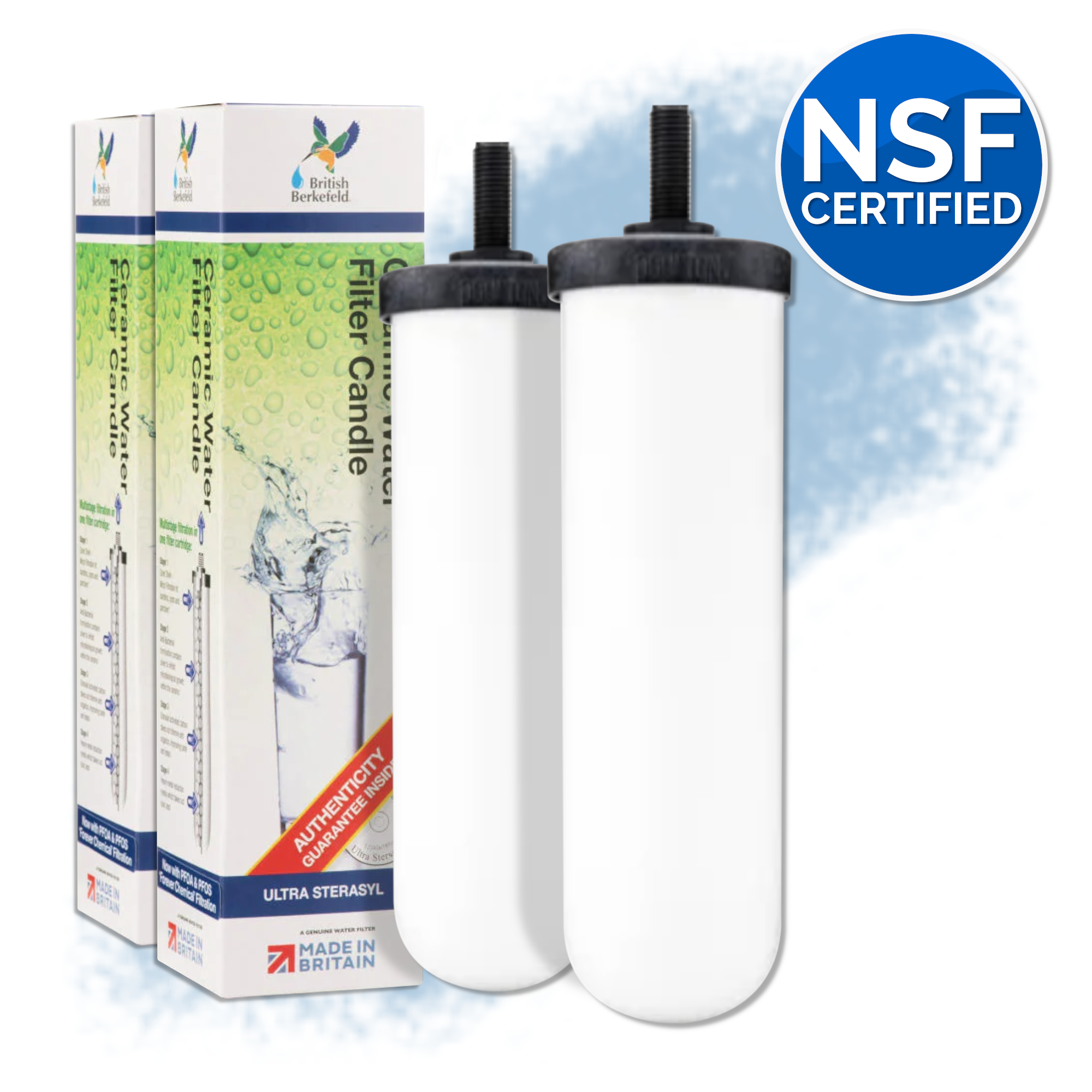 Berkey Light w/ 7" Ultra Sterasyl White Ceramic Filters Berkey Light w/ 7" Ultra Sterasyl White Ceramic Filters - Image 3