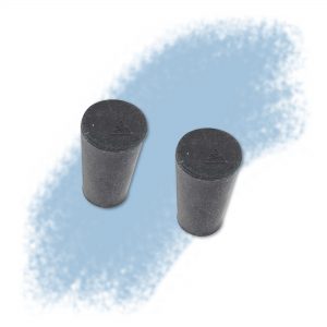 USABerkeyFilters Berkey 2 Black Rubber Blocking Plugs blue stripe