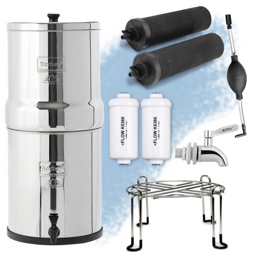 Travel Berkey Water System Perfect for on the Go