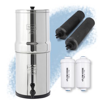 Big Berkey met 4 Black Berkey Filters : : Grandes electrodomésticos