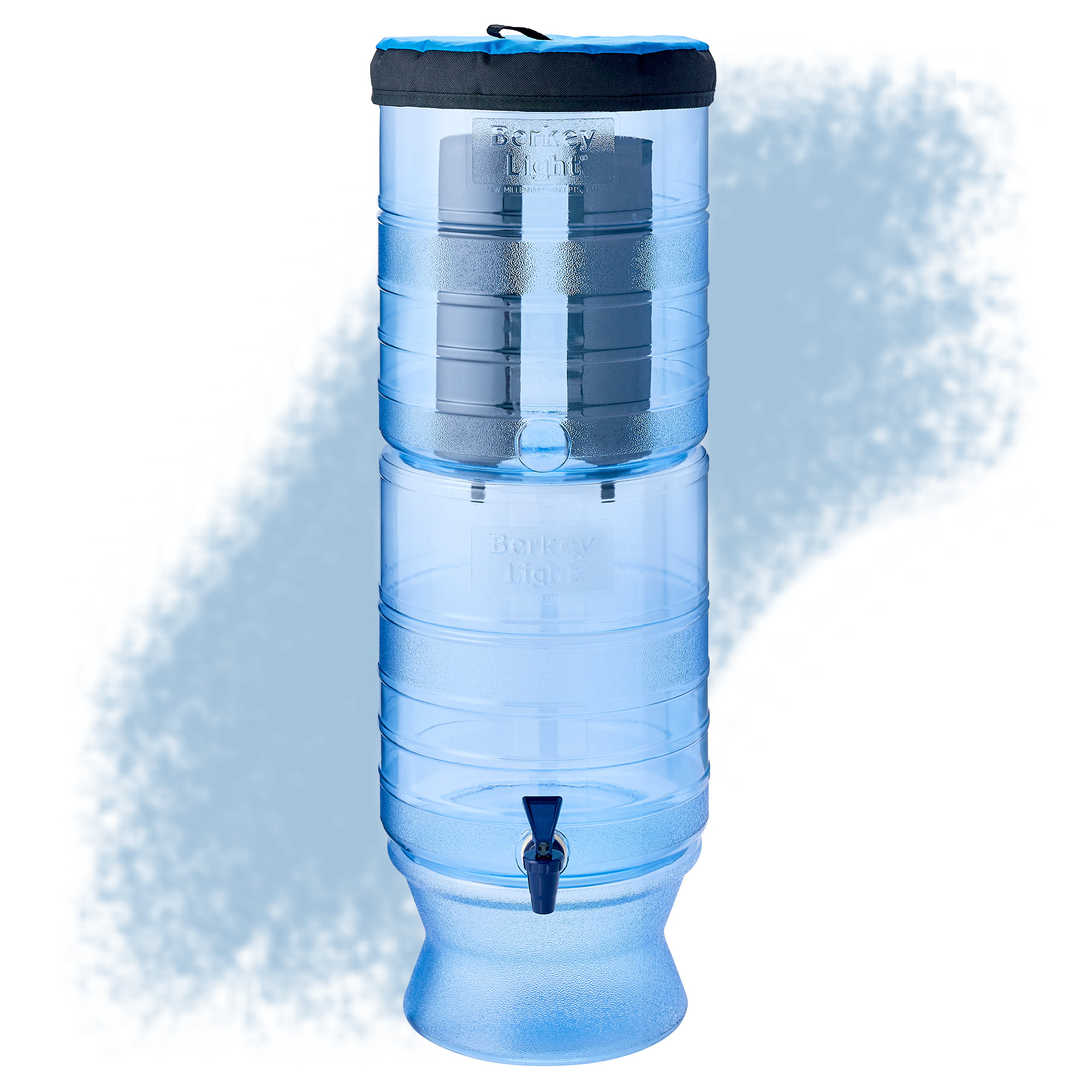 British Berkefeld® Gravity Water Filter with four 7 Super Sterasyl™  Ceramic Water Filter Elements
