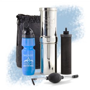 filtre Berkey, purification d'eau autonome, eau pure, Berkey