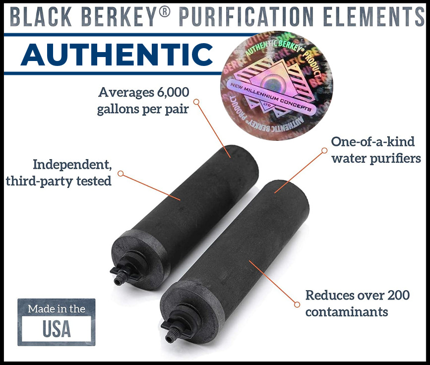 USABF Black Berkey Authentic