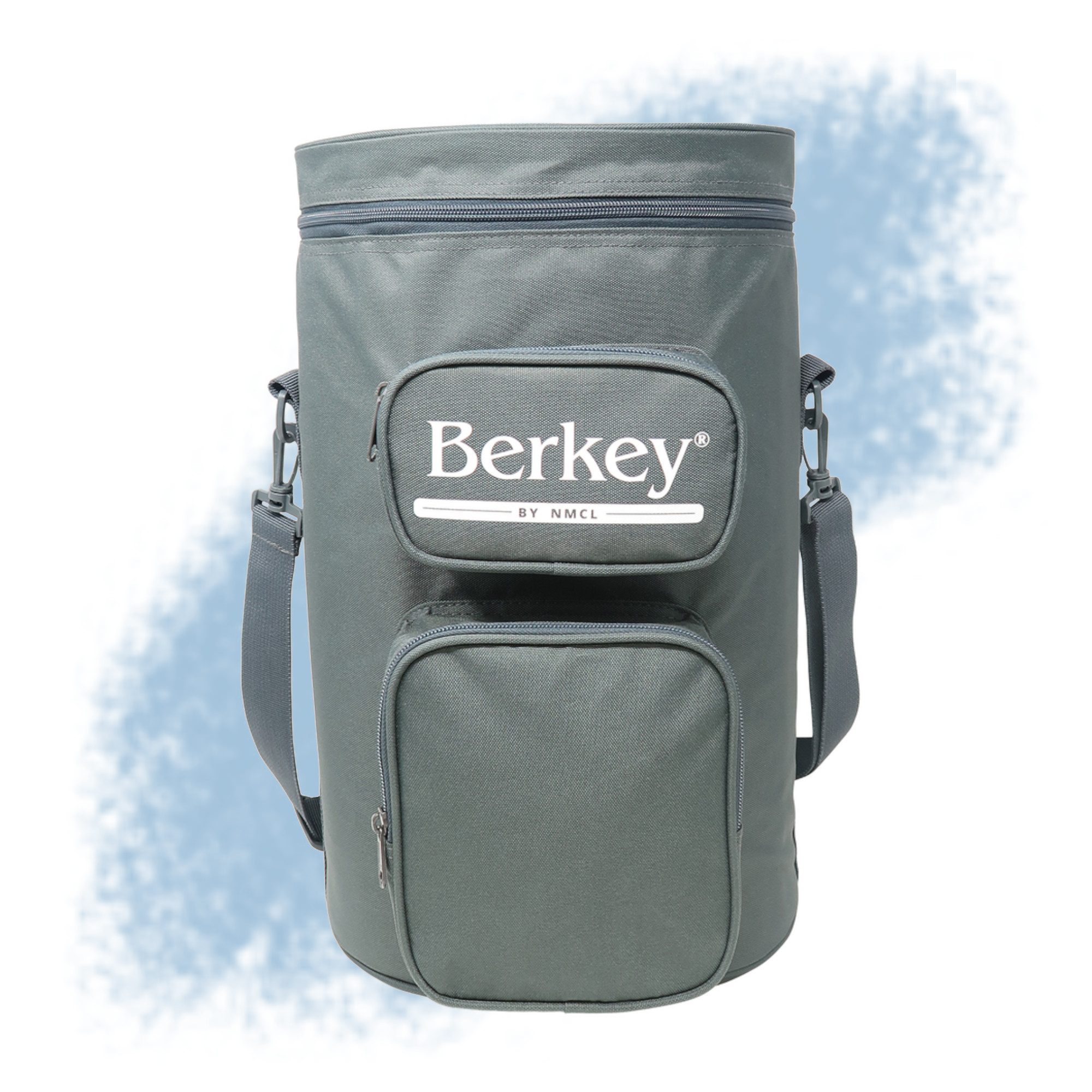 Gray Berkey Tote For Travel, Big, Royal, Imperial & Crown