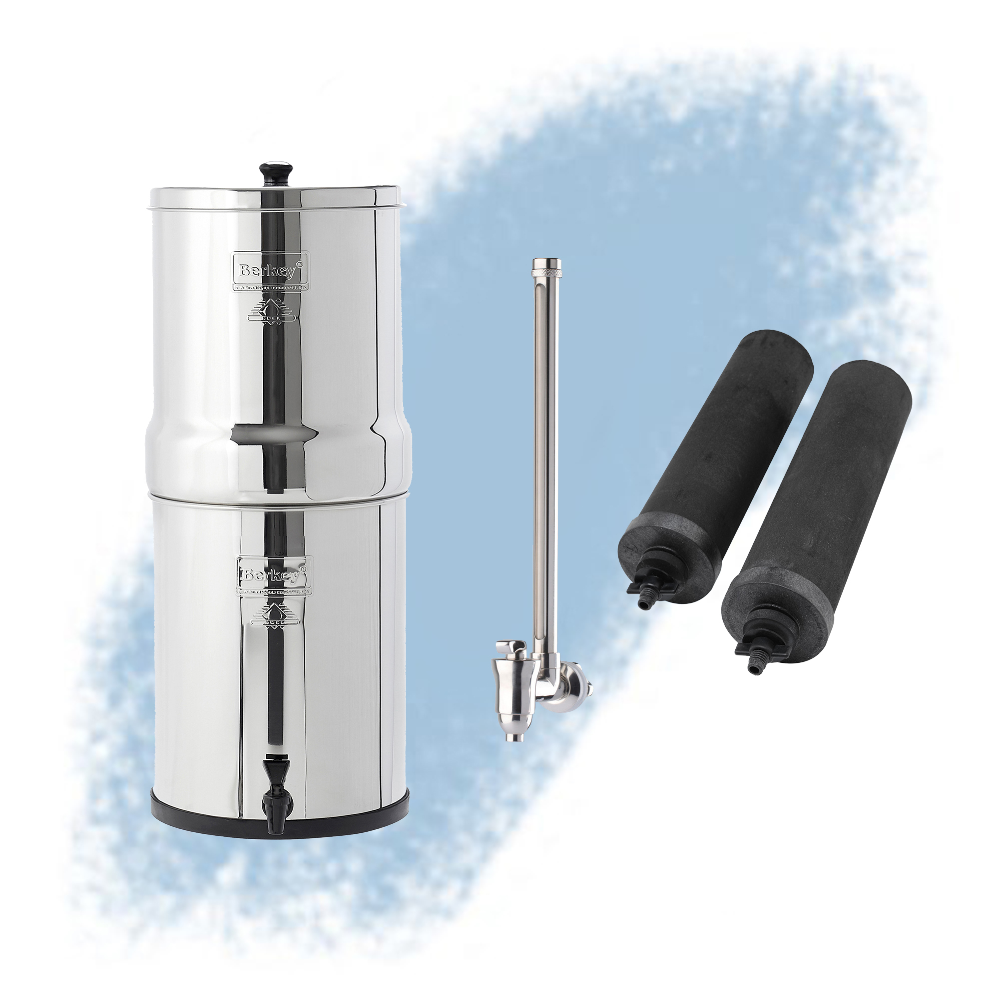 BERKEY WATER VIEW™ - 10 STAINLESS STEEL SPIGOT