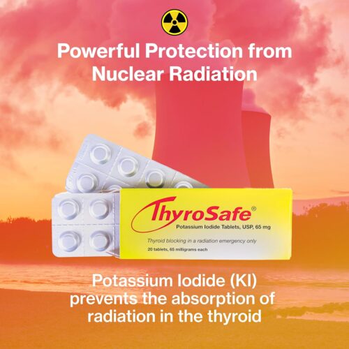 Thyrosafe Potassium Iodide Tablets, 65 mg, 20-Count - Image 2