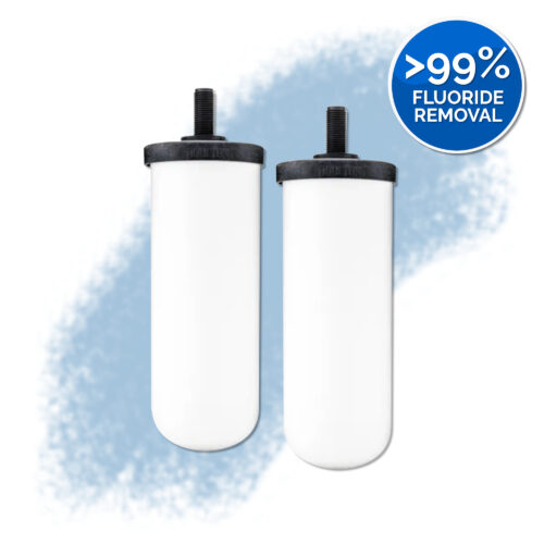 British Berkefeld 7" Ceramic Ultra Fluoride Water Filter (Set of 2) - Image 2