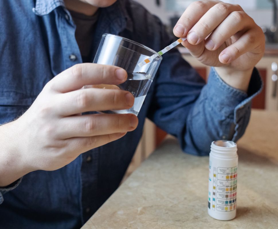 How Water Source Quality Changes Berkey Filter Performance Water testing with color change strips